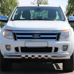 Передній захист ST016 (нерж.) для Ford Ranger 2011-2022 рр