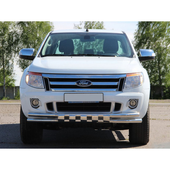 Передній захист ST016 (нерж.) для Ford Ranger 2011-2022 рр