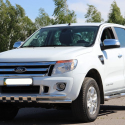 Передній захист ST016 (нерж.) для Ford Ranger 2011-2022 рр