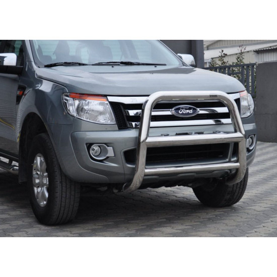 Передній захист WT018 (нерж.) для Ford Ranger 2011-2022 рр