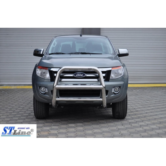 Передній захист WT018 (нерж.) для Ford Ranger 2011-2022 рр