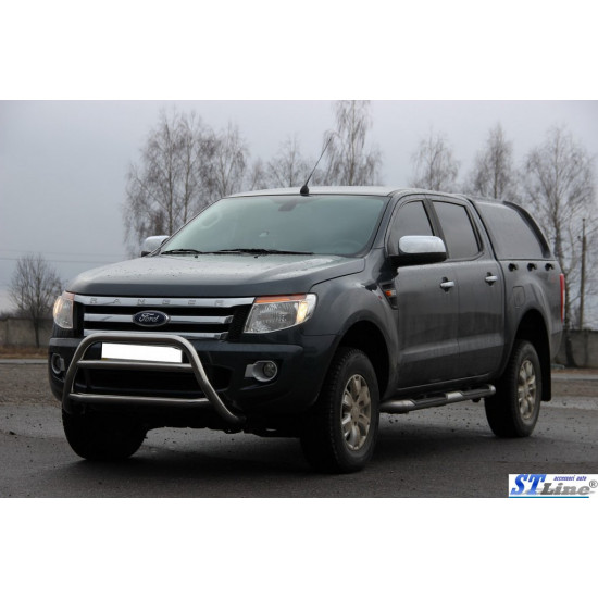 Передній захист WT022 (нерж.) для Ford Ranger 2011-2022 рр