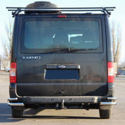 Задні куточки AK003-Double (нерж.) для Ford Transit 2000-2014 рр