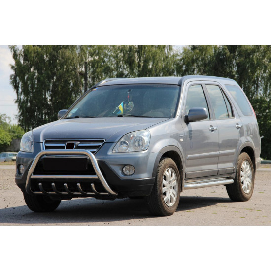 Кенгурятник WT003 (нерж.) для Honda CRV 2001-2006 років