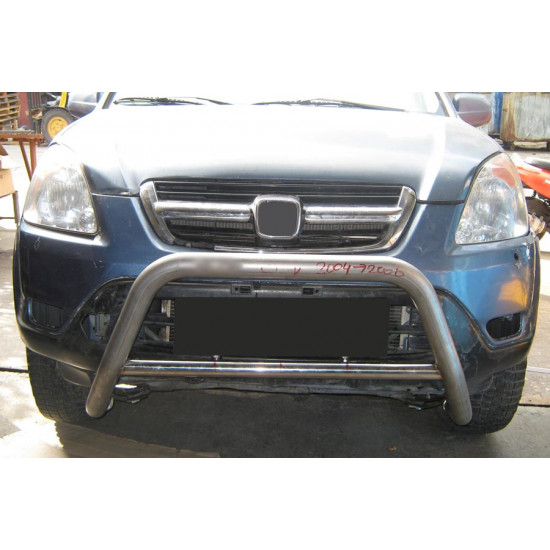 Кенгурятник WT005 (нерж.) для Honda CRV 2001-2006 років