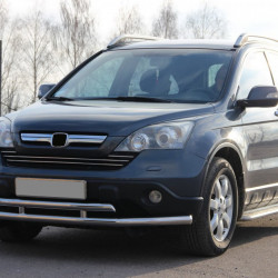 Передній захист ST018 (нерж.) для Honda CRV 2007-2011рр