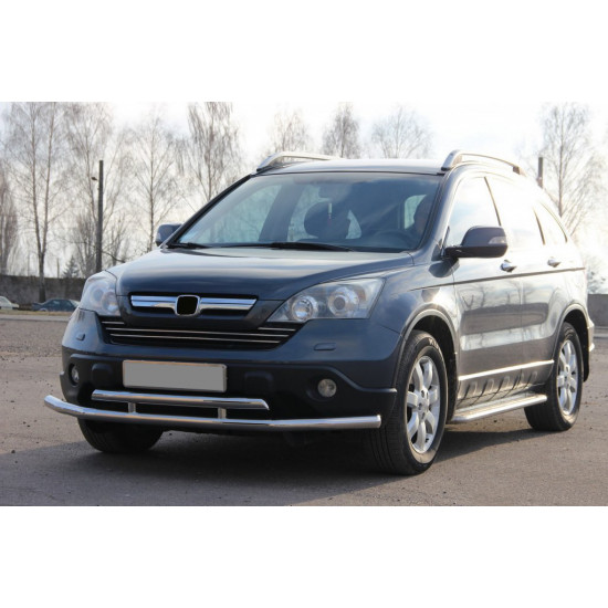 Передній захист ST018 (нерж.) для Honda CRV 2007-2011рр