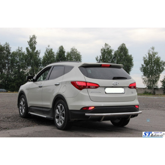 Задня дуга AK002 (нерж.) для Hyundai Santa Fe 3 2012-2018рр