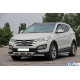 Передня дуга ST015 (нерж.) для Hyundai Santa Fe 3 2012-2018рр