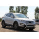 Передня дуга WT003 (нерж.) для Hyundai Santa Fe 3 2012-2018рр