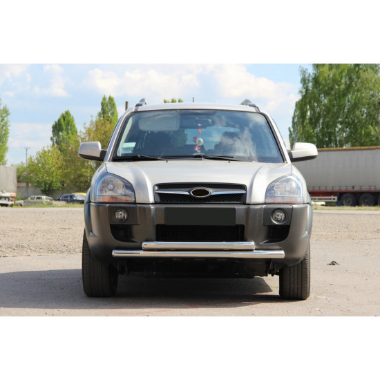 Передній захист ST014 (нерж.) для Hyundai Tucson JM 2004-2024 рр