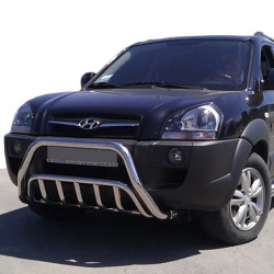 Кенгурятник WT002 (нерж.) для Hyundai Tucson JM 2004-2024 рр