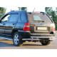 Задня дуга AK007 (нерж.) для Kia Sportage 2004-2010 рр