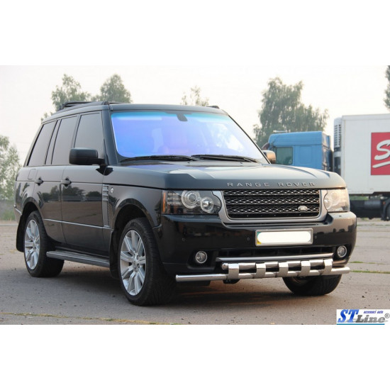 Передня дуга ST015 (нерж.) для Range Rover III L322 2002-2012 рр