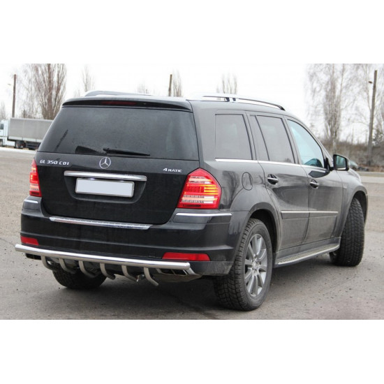 Задня дуга AK-style (нерж) для Mercedes GL сlass X164