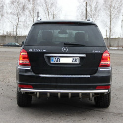 Задня дуга AK-style (нерж) для Mercedes GL сlass X164