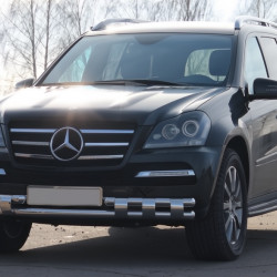 Передня дуга ST015 (нерж.) для Mercedes GL сlass X164