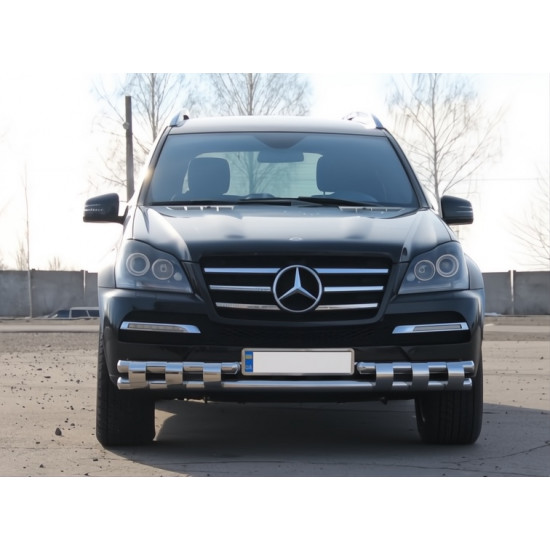 Передня дуга ST015 (нерж.) для Mercedes GL сlass X164