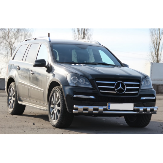 Передня дуга ST015 (нерж.) для Mercedes GL сlass X164