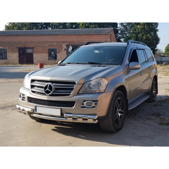 Передня дуга ST015 (нерж.) для Mercedes GL сlass X164