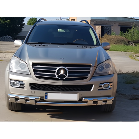 Передня дуга ST015 (нерж.) для Mercedes GL сlass X164