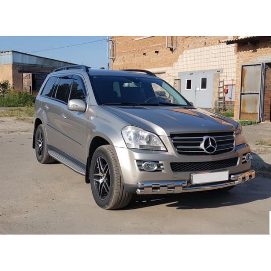 Передня дуга ST015 (нерж.) для Mercedes GL сlass X164