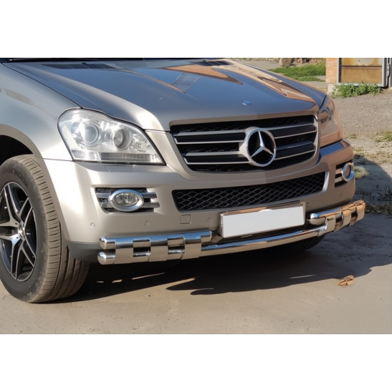 Передня дуга ST015 (нерж.) для Mercedes GL сlass X164