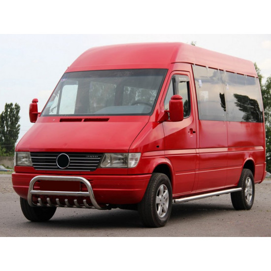 Кенгурятник WT008 (нерж.) для Mercedes Sprinter W901-905 1995-2006 рр