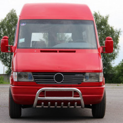 Кенгурятник WT008 (нерж.) для Mercedes Sprinter W901-905 1995-2006 рр