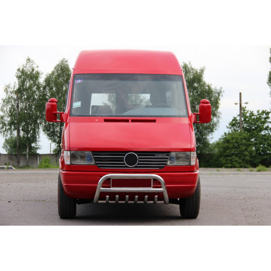 Кенгурятник WT008 (нерж.) для Mercedes Sprinter W901-905 1995-2006 рр