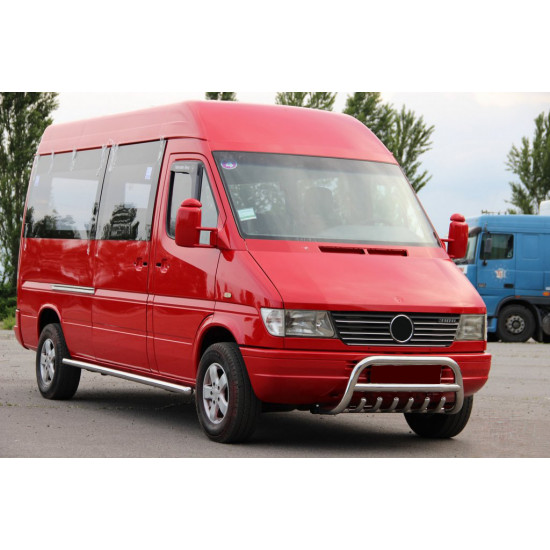 Кенгурятник WT008 (нерж.) для Mercedes Sprinter W901-905 1995-2006 рр