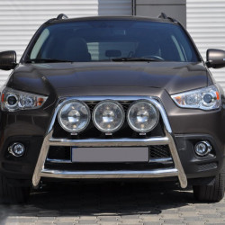 Кенгурятник WT018 (нерж.) для Mitsubishi ASX 2010-2023 рр