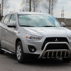 Кенгурятник WT002 (нерж.) для Mitsubishi ASX 2010-2023 рр