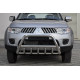 Кенгурятник WT003 (нерж.) для Mitsubishi L200 2006-2015 рр