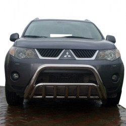 Кенгурятник WT002 (нерж.) для Mitsubishi Outlander 2006-2012рр