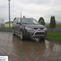 Кенгурятник WT002 (нерж.) для Mitsubishi Outlander 2006-2012рр