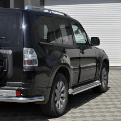 Задня дуга AK003 (нерж.) для Mitsubishi Pajero Wagon IV