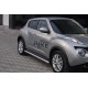 Бічні труби Ø60 (2 шт., нерж.) для Nissan Juke 2010-2019 рр