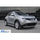 Бічні труби Ø60 (2 шт., нерж.) для Nissan Juke 2010-2019 рр