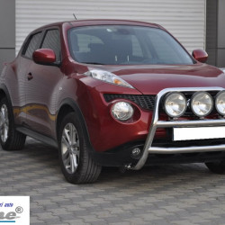 Кенгурятник WT018 (нерж) для Nissan Juke 2010-2019 рр