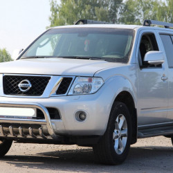 Кенгурятник WT008 (нерж) для Nissan Pathfinder R51 2005-2014рр