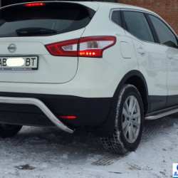 Задня дуга AK007-1 (нерж) для Nissan Qashqai 2014-2021рр