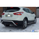 Задня дуга AK007-1 (нерж) для Nissan Qashqai 2014-2021рр