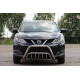 Кенгурятник WT002 (нерж) для Nissan Qashqai 2014-2021рр