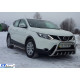 Кенгурятник WT003 (нерж) для Nissan Qashqai 2014-2021рр