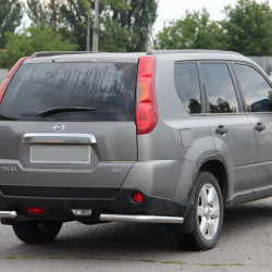 Задні кути AK003 (2 шт., нерж.) для Nissan X-trail T31 2007-2014рр