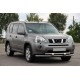 Передній захист ST015/2 (нерж) для Nissan X-trail T31 2007-2014рр