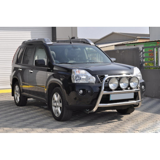 Передній захист WT018 (нерж) для Nissan X-trail T31 2007-2014рр