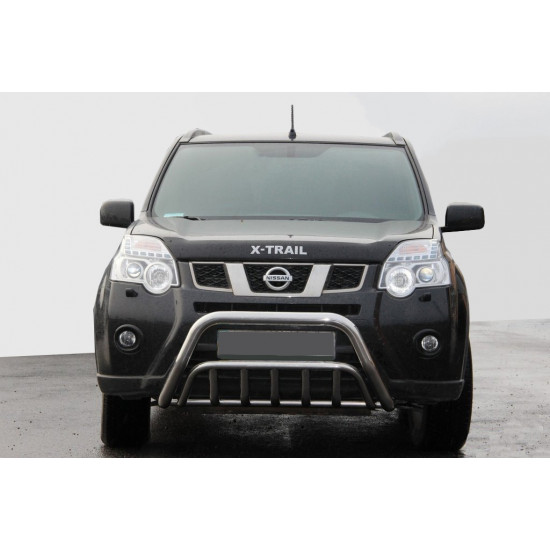 Передній захист WT002 (нерж) для Nissan X-trail T31 2007-2014рр