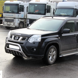 Передній захист WT002 (нерж) для Nissan X-trail T31 2007-2014рр